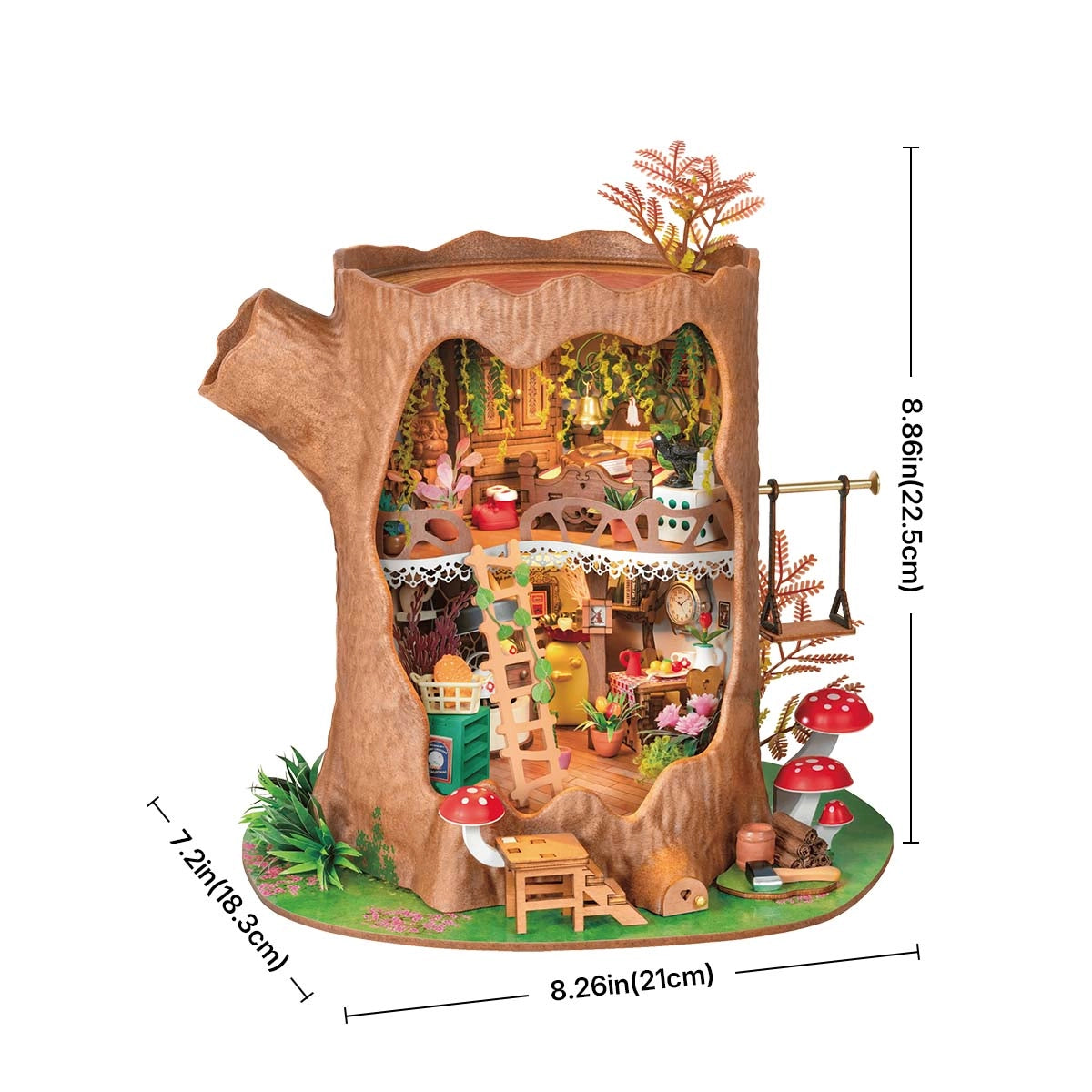 Rolife DIY Miniature House - Fairytale Tree House DG179