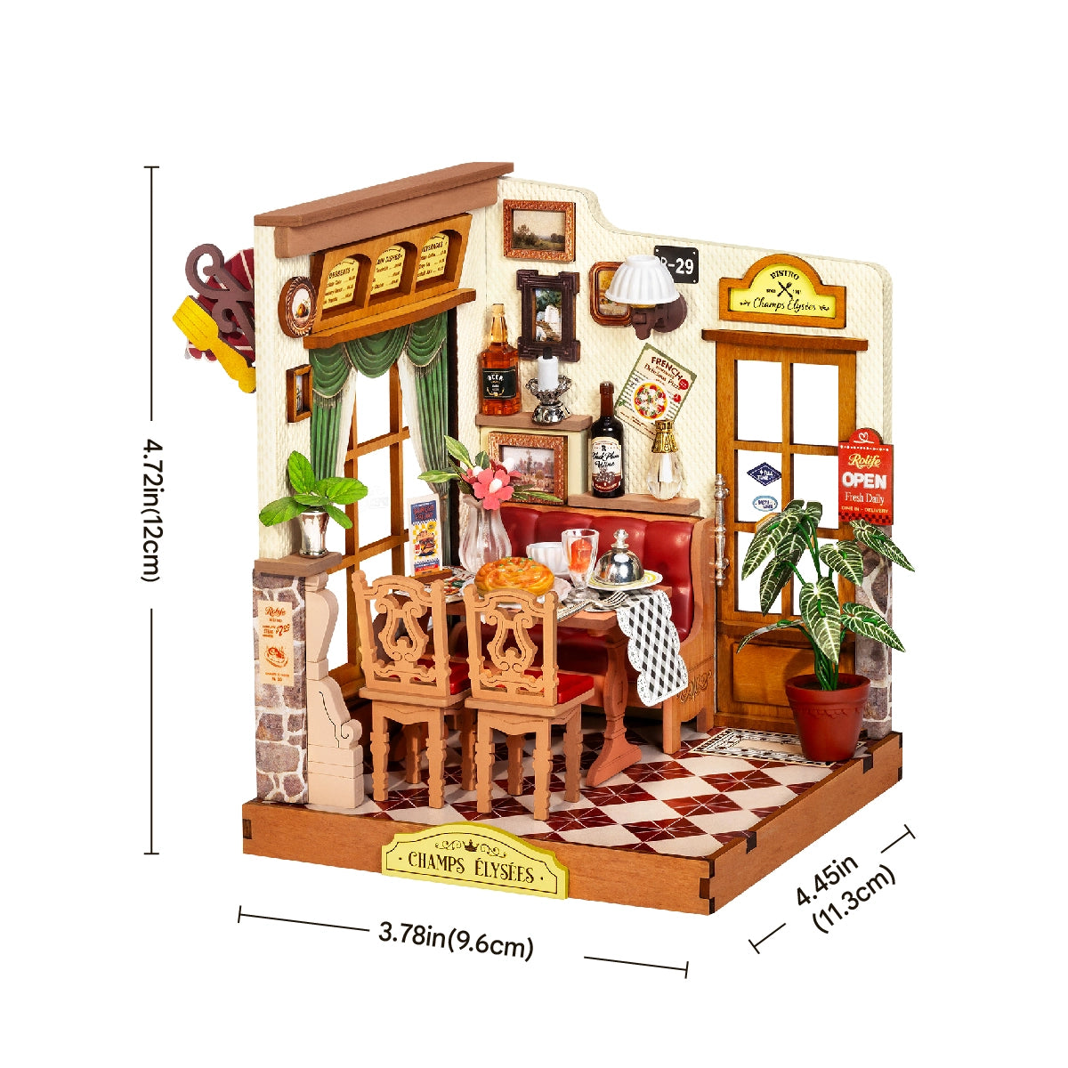 Rolife DIY Miniature House - Champs-Élysées Bistro DS053