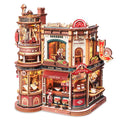 Rolife Dream Coffee Factory Music Box Wooden 3D Puzzle EAB02