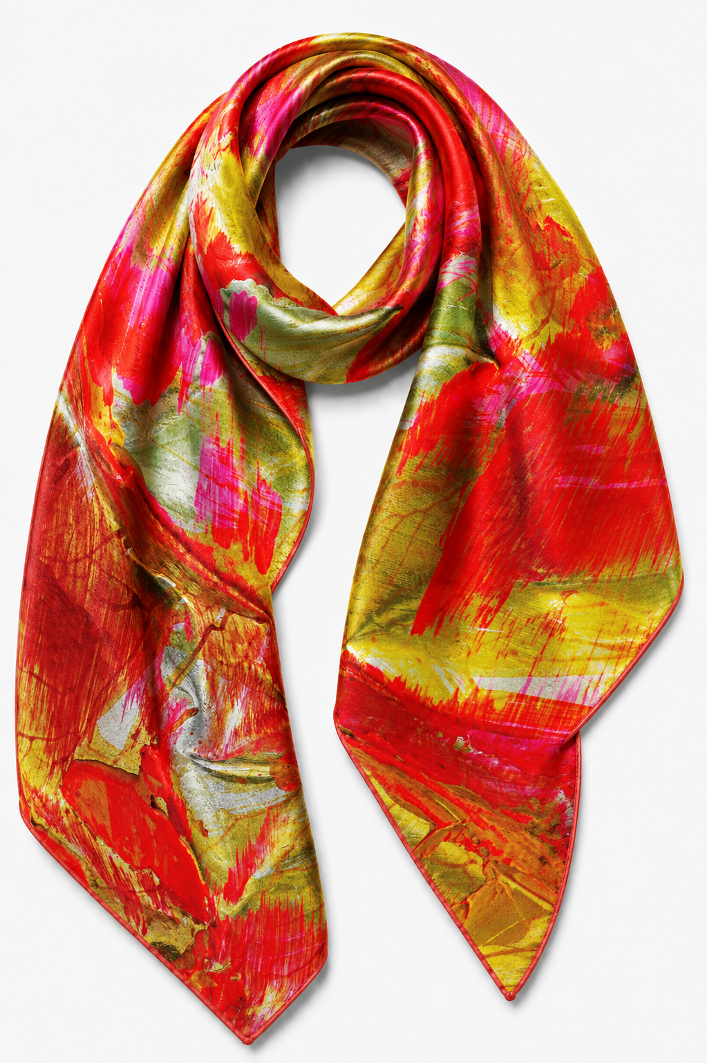 Golden Illusion/01 Wearable scarf: edition By Jame_wisit