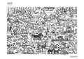 Seven Habitats : Our planet (Artprint) By Tintin and Tito