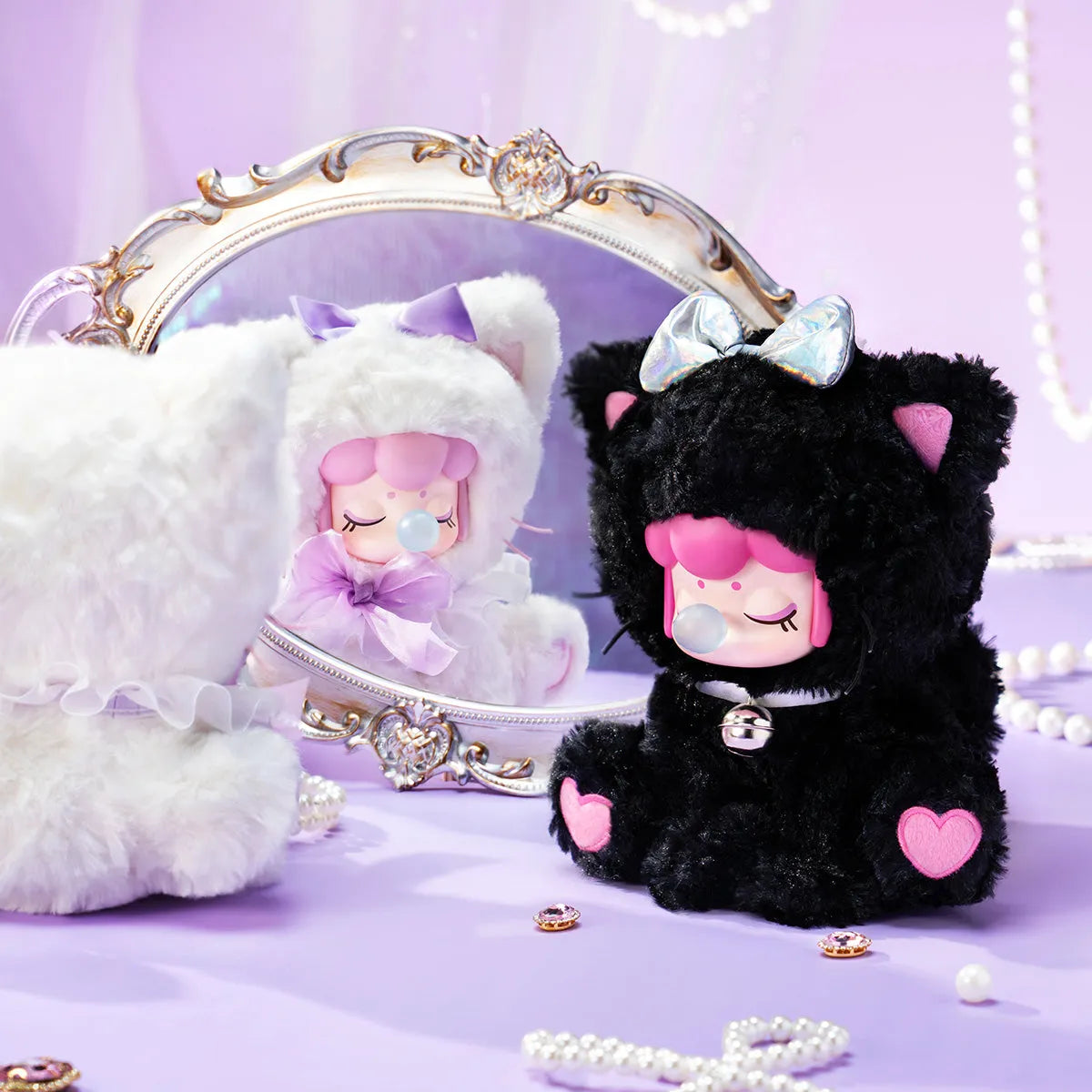 Rolife Nanci's Tea Time Kitties Surprise Plush Dolls MNDXX