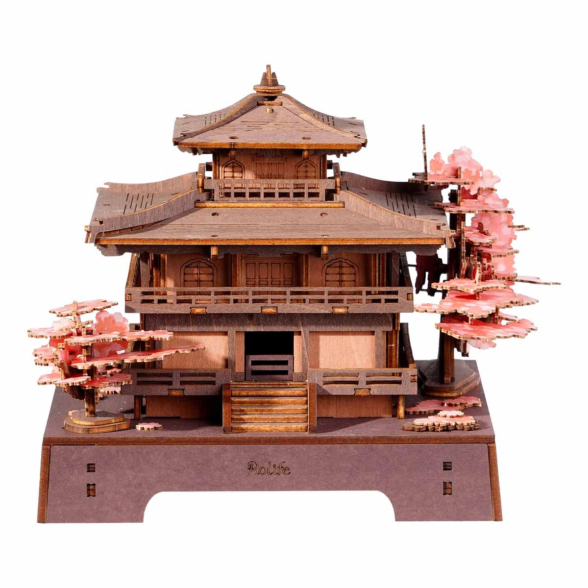 Rolife 3D Wooden Puzzle - Sakura Pavilion TGA07