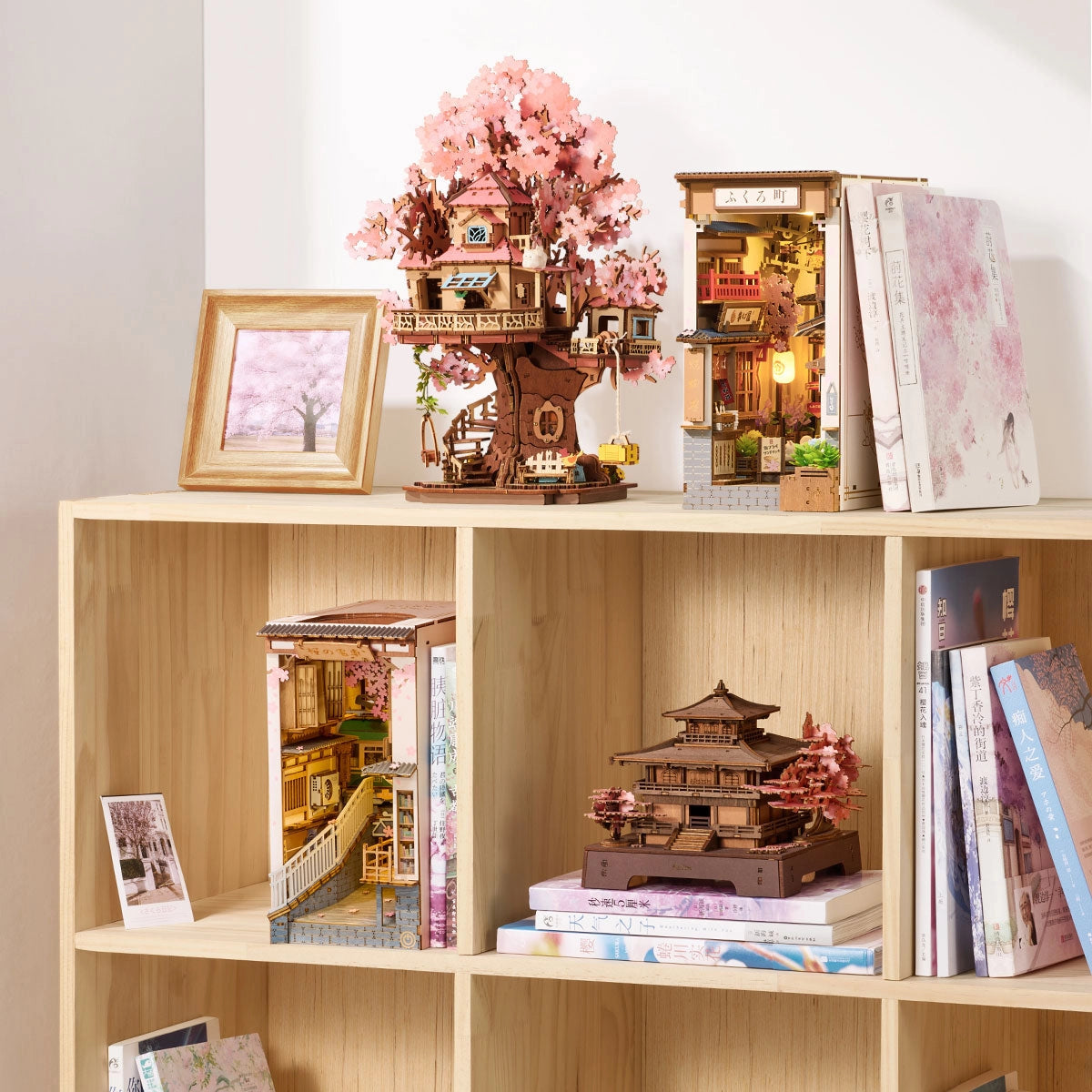 Rolife 3D Wooden Puzzle - Sakura Pavilion TGA07