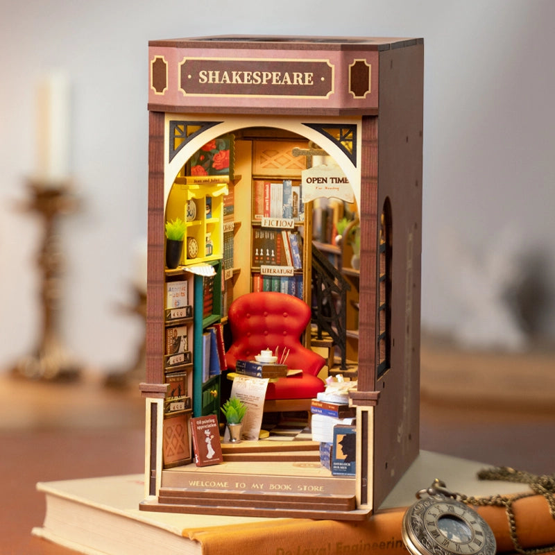 Rolife DIY Book Nook Kit - Bookstore TGB07