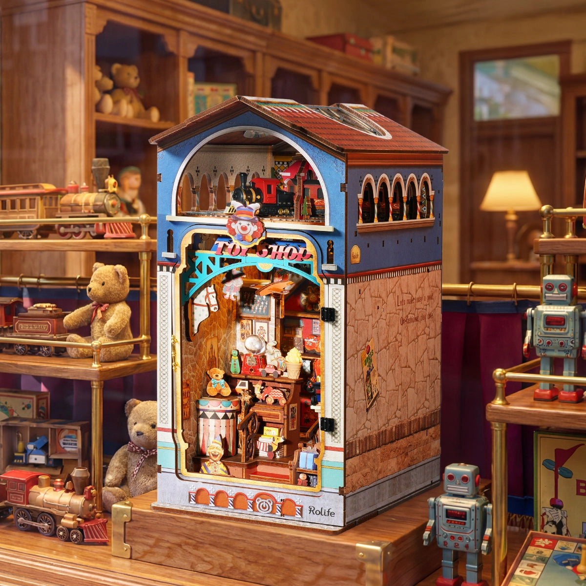 Rolife DIY Book Nook - Treasure Toy Shop TGB23