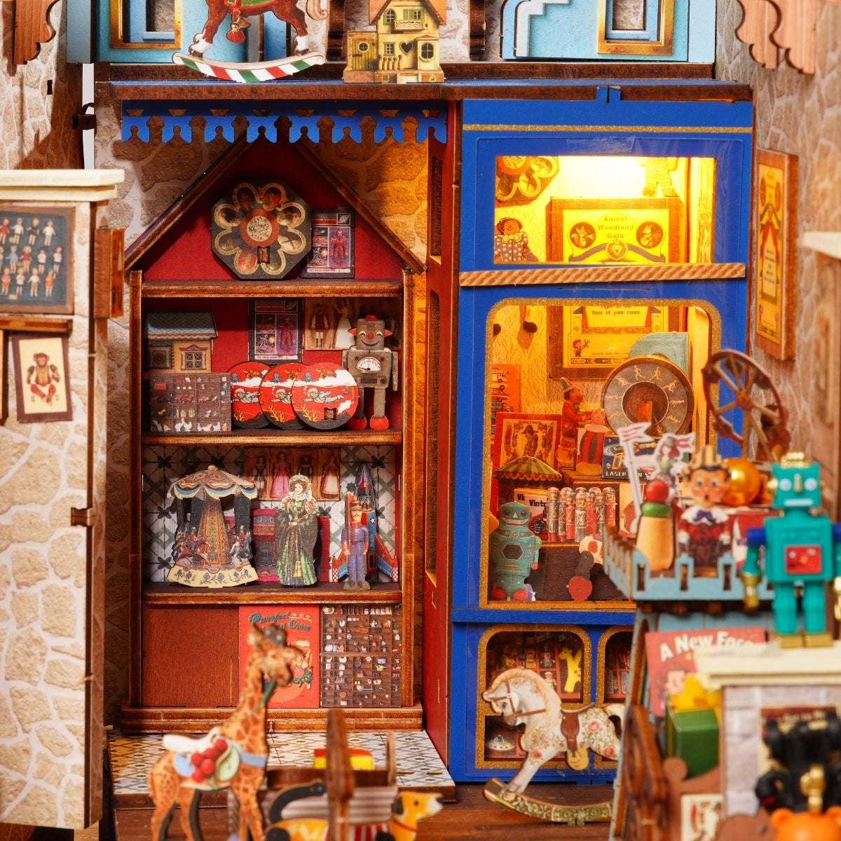 Rolife DIY Book Nook - Treasure Toy Shop TGB23