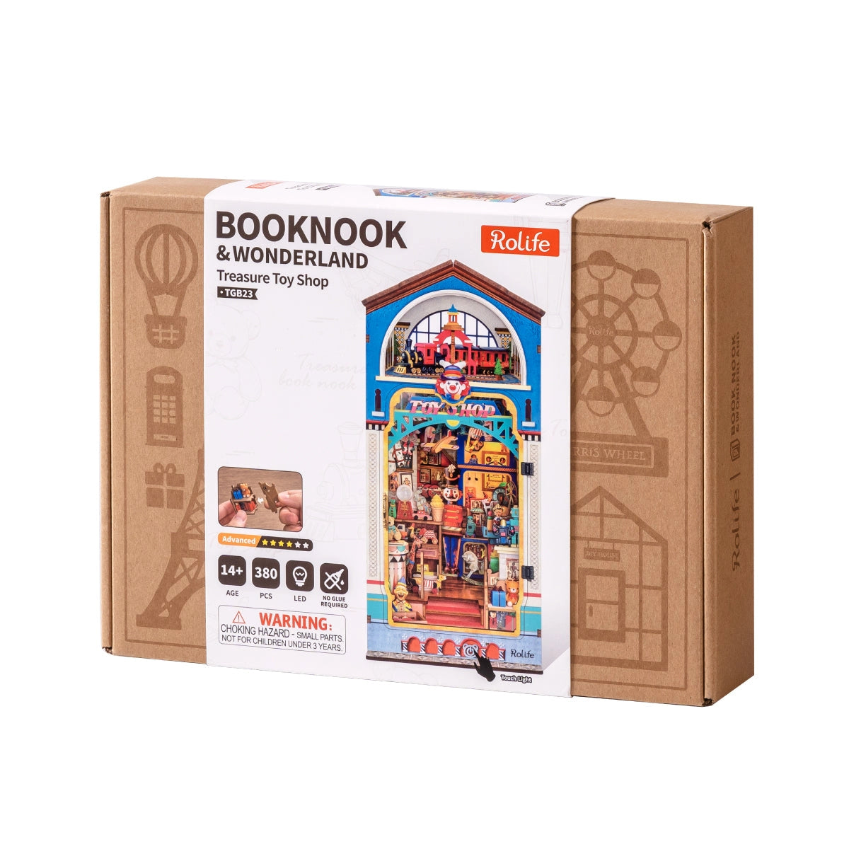 Rolife DIY Book Nook - Treasure Toy Shop TGB23
