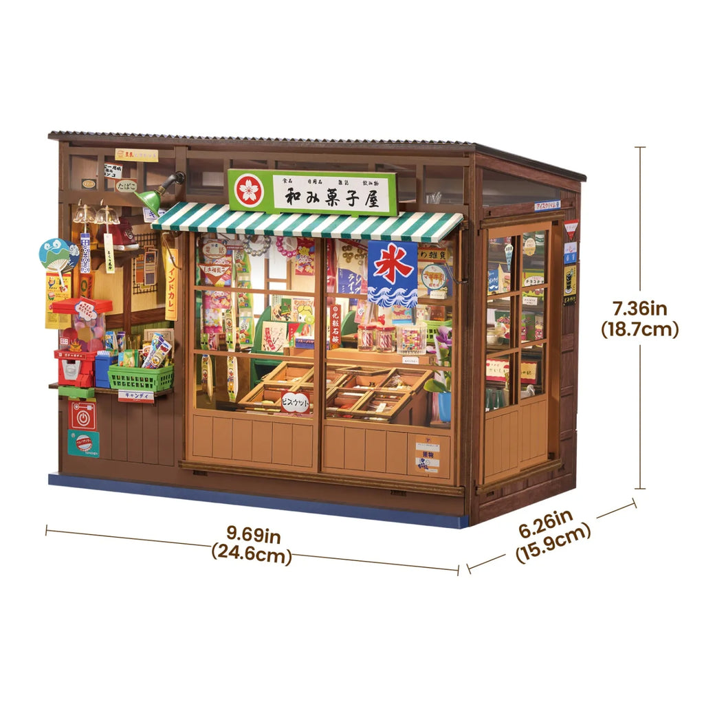 Rolife DIY Book Nook - Nostalgic Corner Shop TGE05