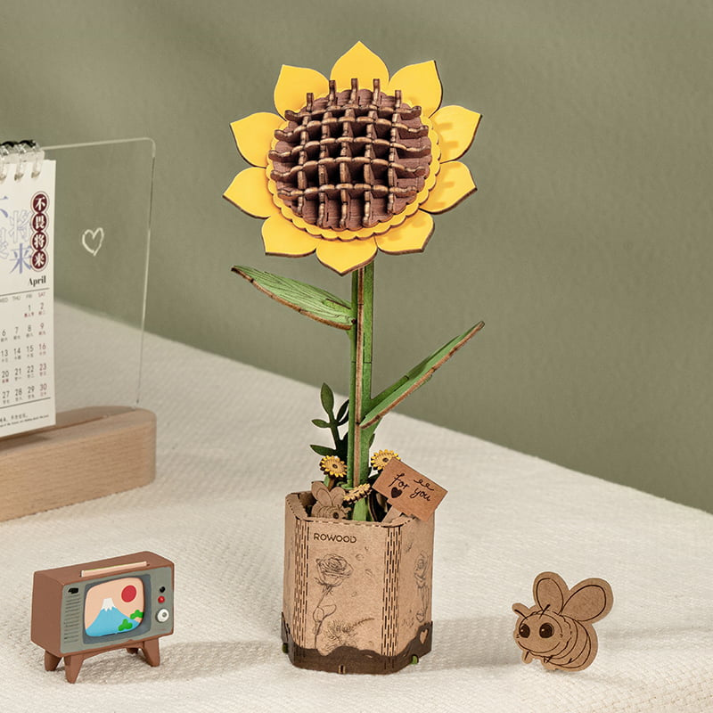 Rowood DIY Wooden Sunflower TW011
