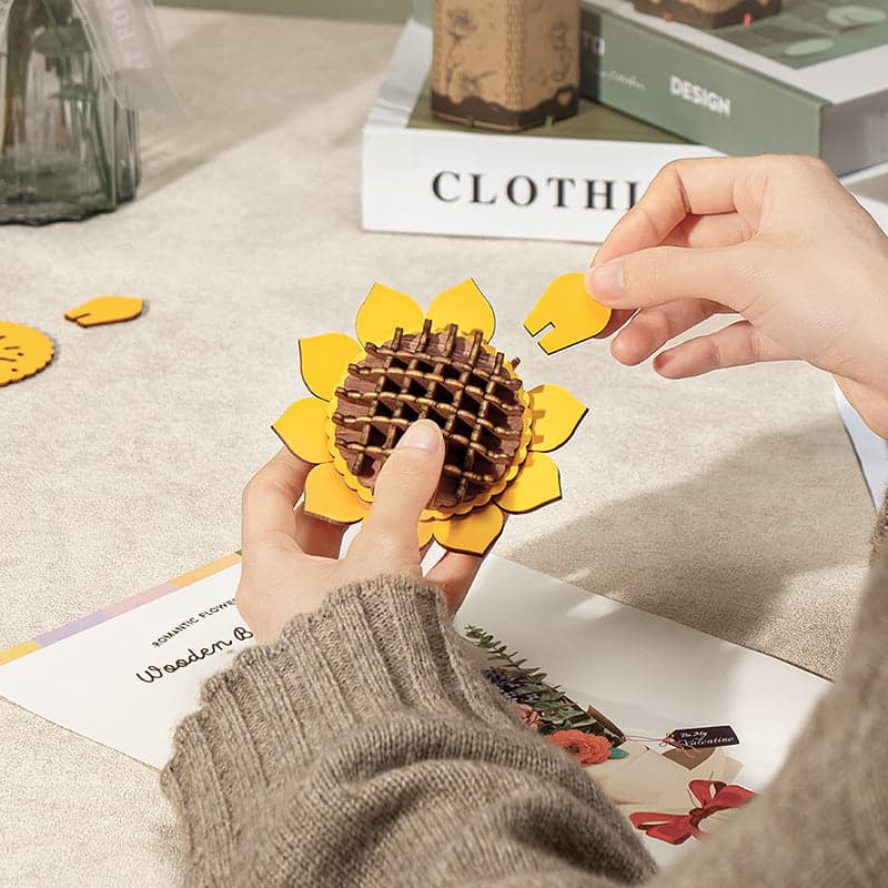 Rowood DIY Wooden Sunflower TW011
