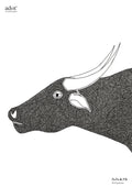 Once and Still Wild: Water Buffalo (Artprint with AR) By Tintin and Tito