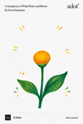"A Symphony of Wind, Water and Bloom" Floral Postcard Workshop