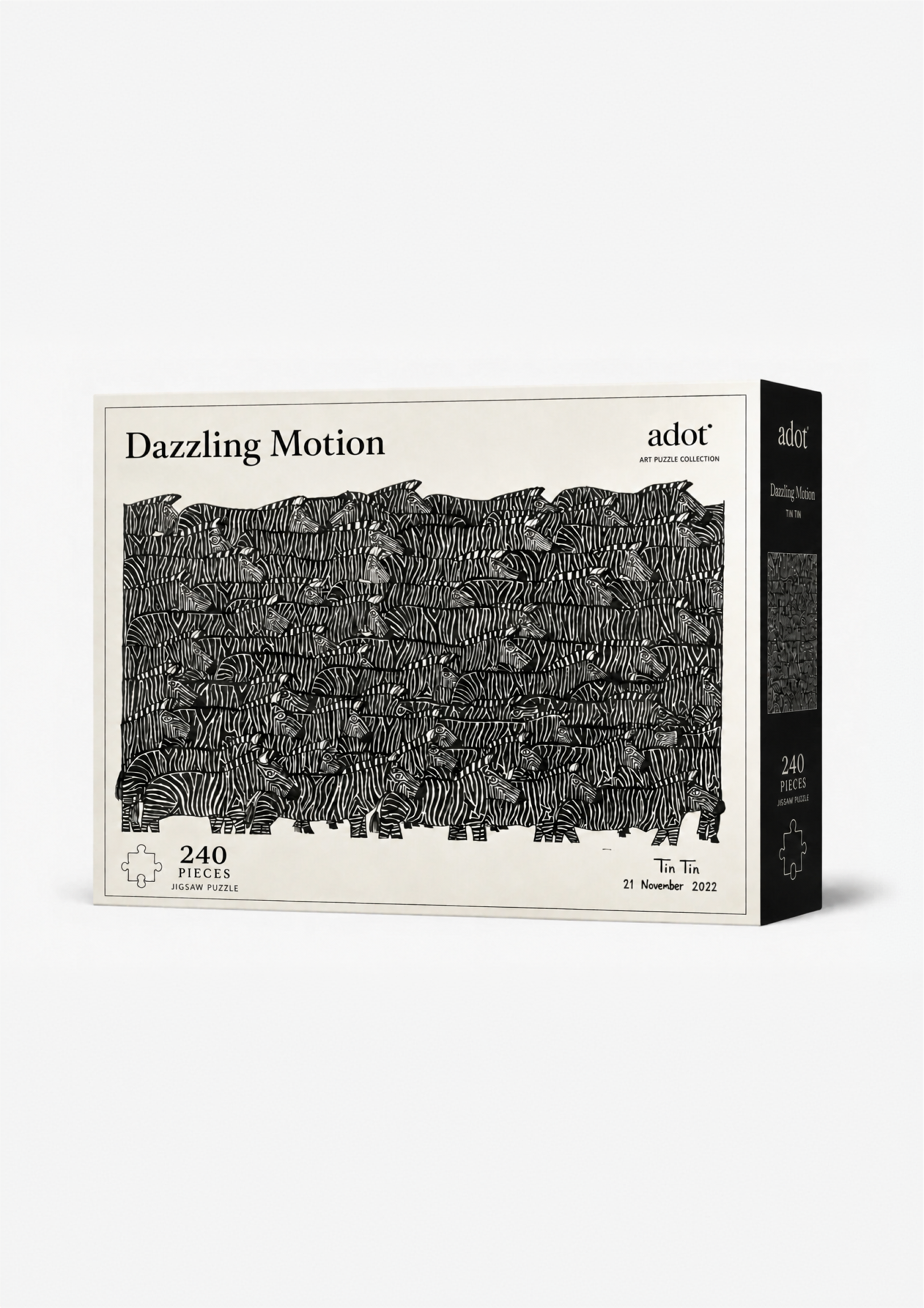 adot x studio little hands "Dazzling Motion"  240 Pieces Jigsaw puzzle