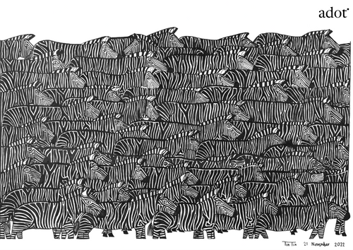 adot x studio little hands "Dazzling Motion"  240 Pieces Jigsaw puzzle