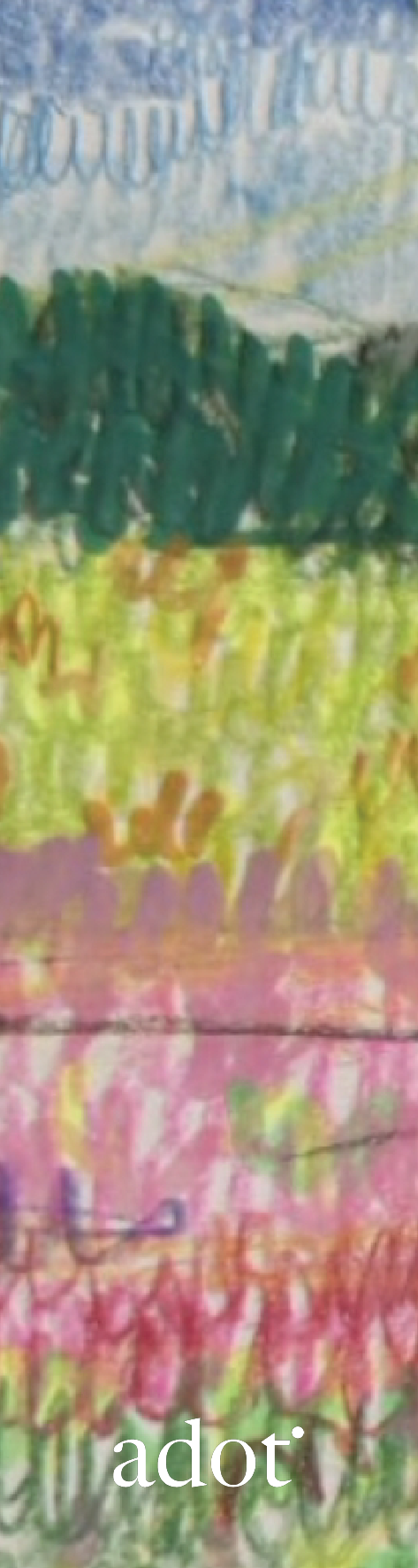 adot x Prem Bauchum "A Symphony of Wind, Water, and Bloom" Bookmark