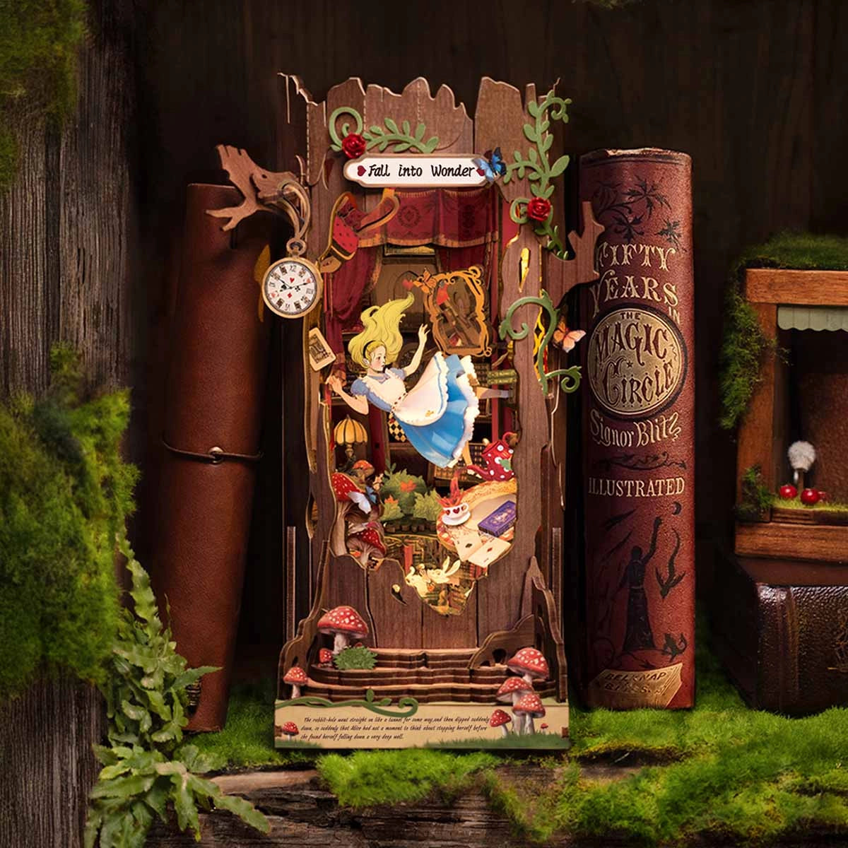 Rolife DIY Book Nook Kit - Fall into Wonder TGB12