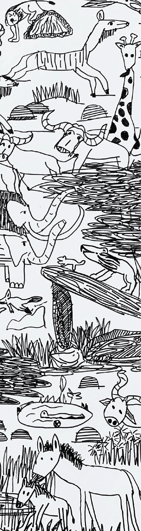 adot x TinTin & TiTo 7 Habitats Bookmark